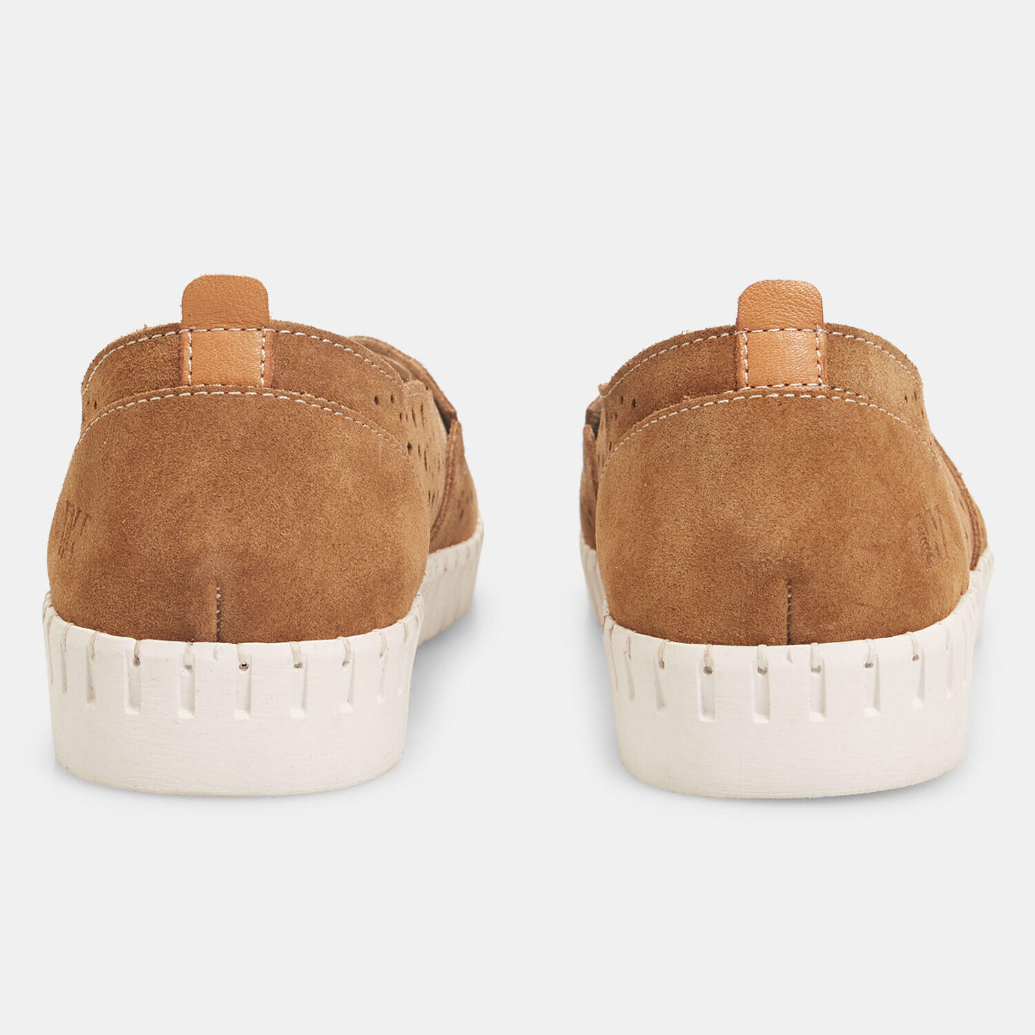 Mocassins pour femme Weinbrenner en cuir velours ajouré 3/5