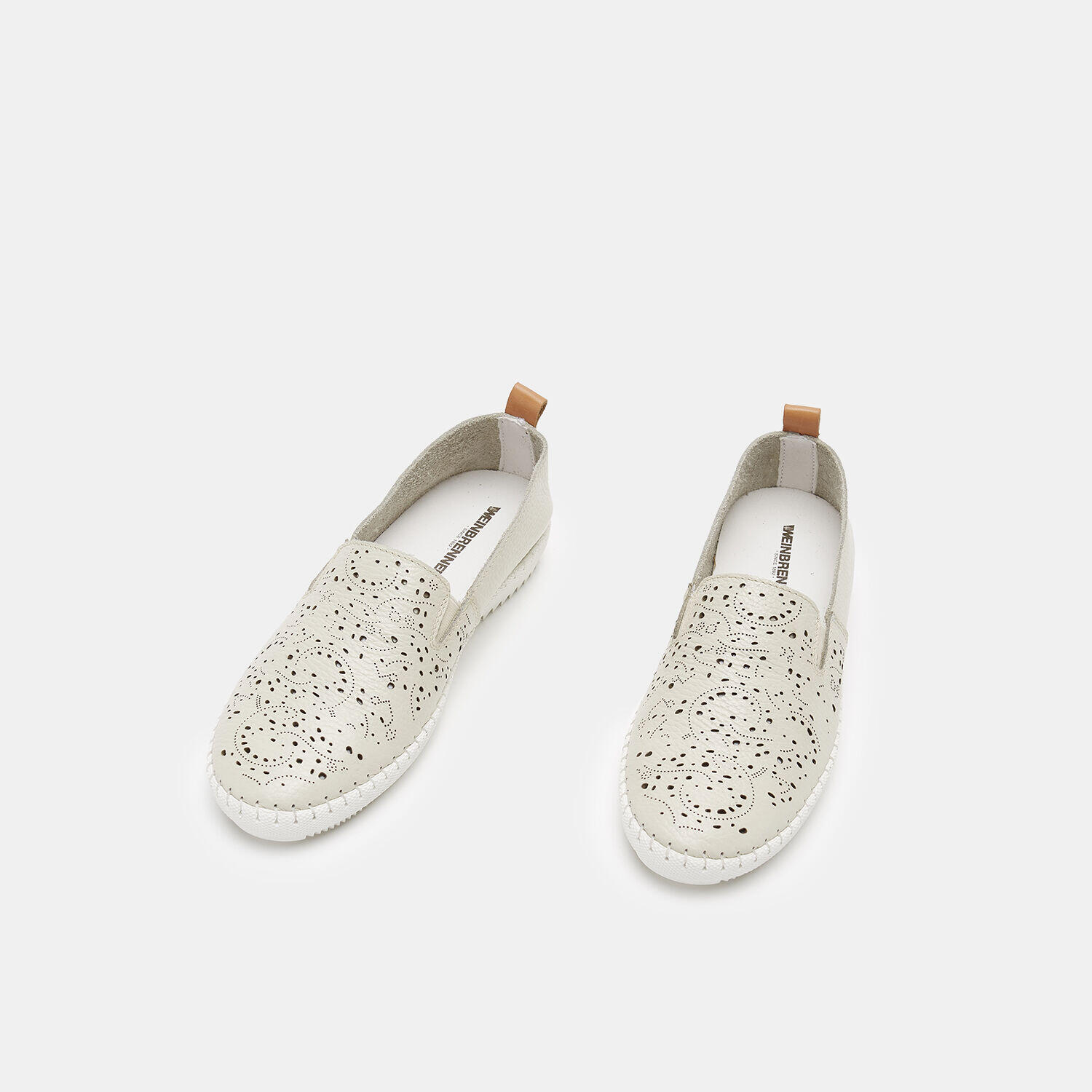 Mocassins en cuir ajouré 2/6