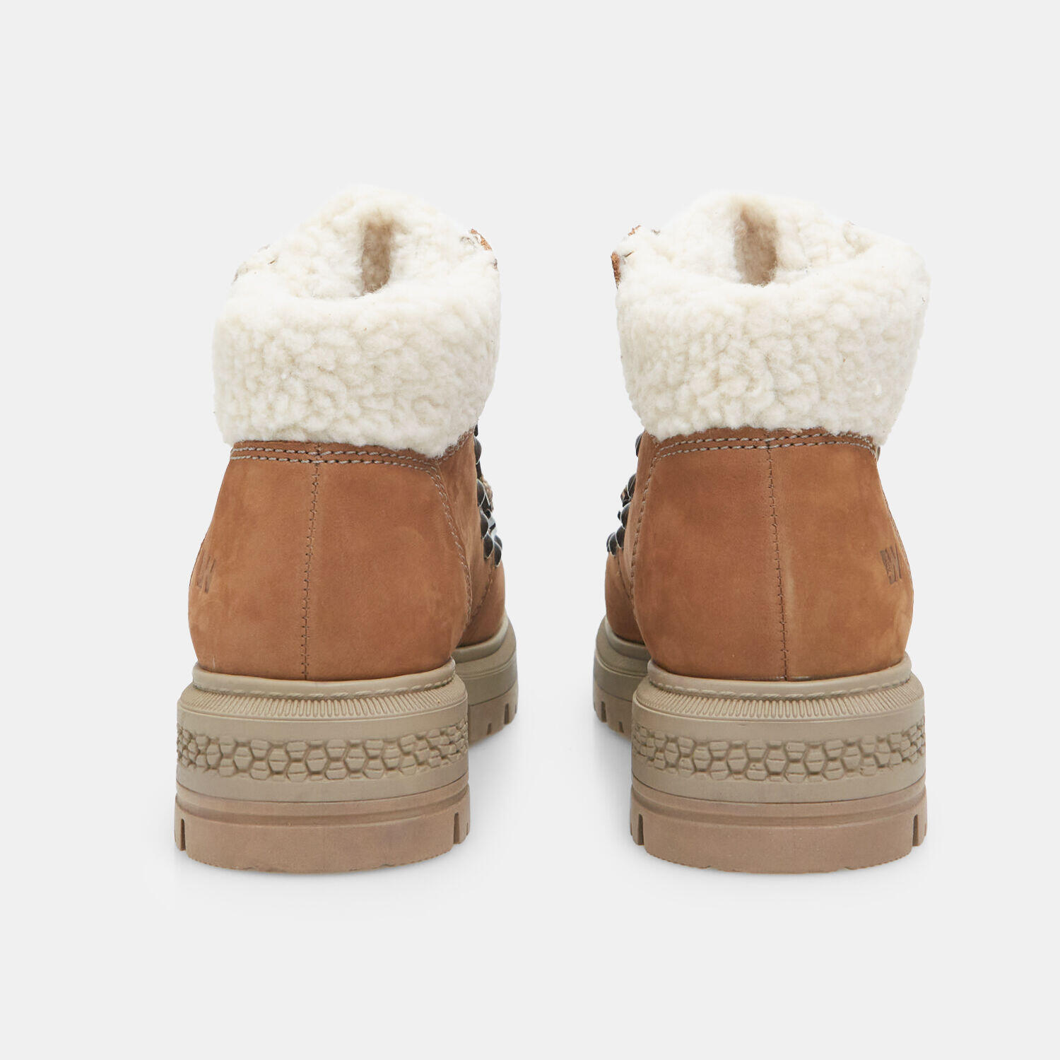 Boots pour femme en cuir nubuck et teddy Weinbrenner 3/5