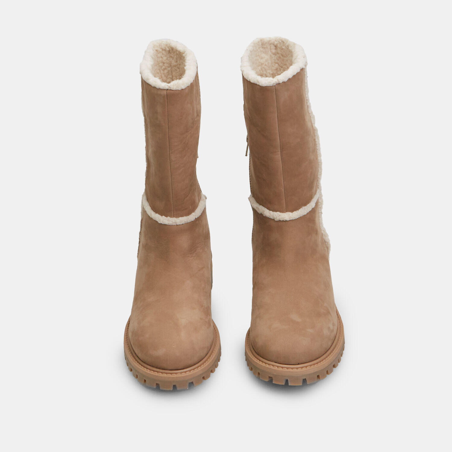 Bottes pour femme en cuir nubuck Weinbrenner 4/5