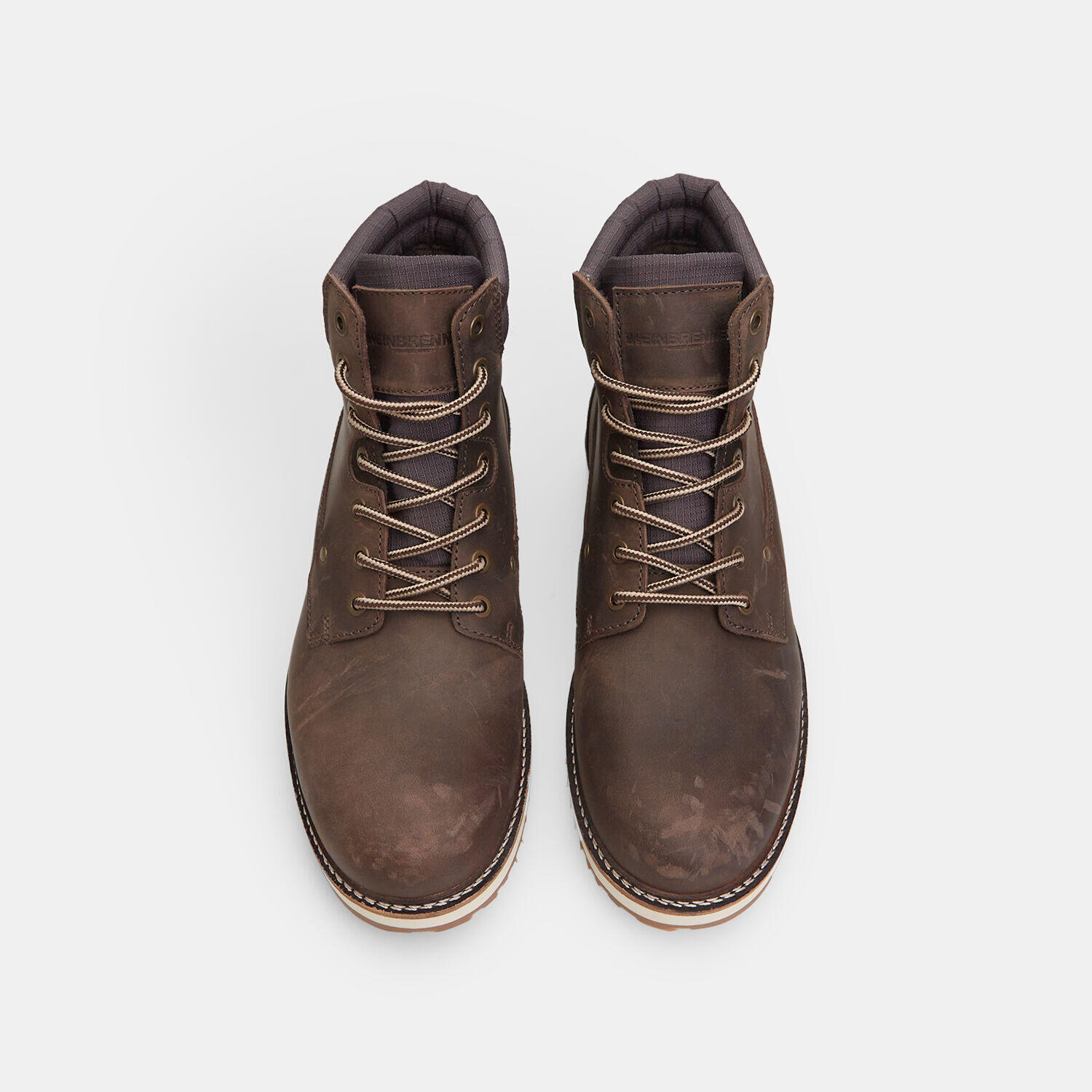 Chaussures montantes pour homme en cuir Weinbrenner 4/5