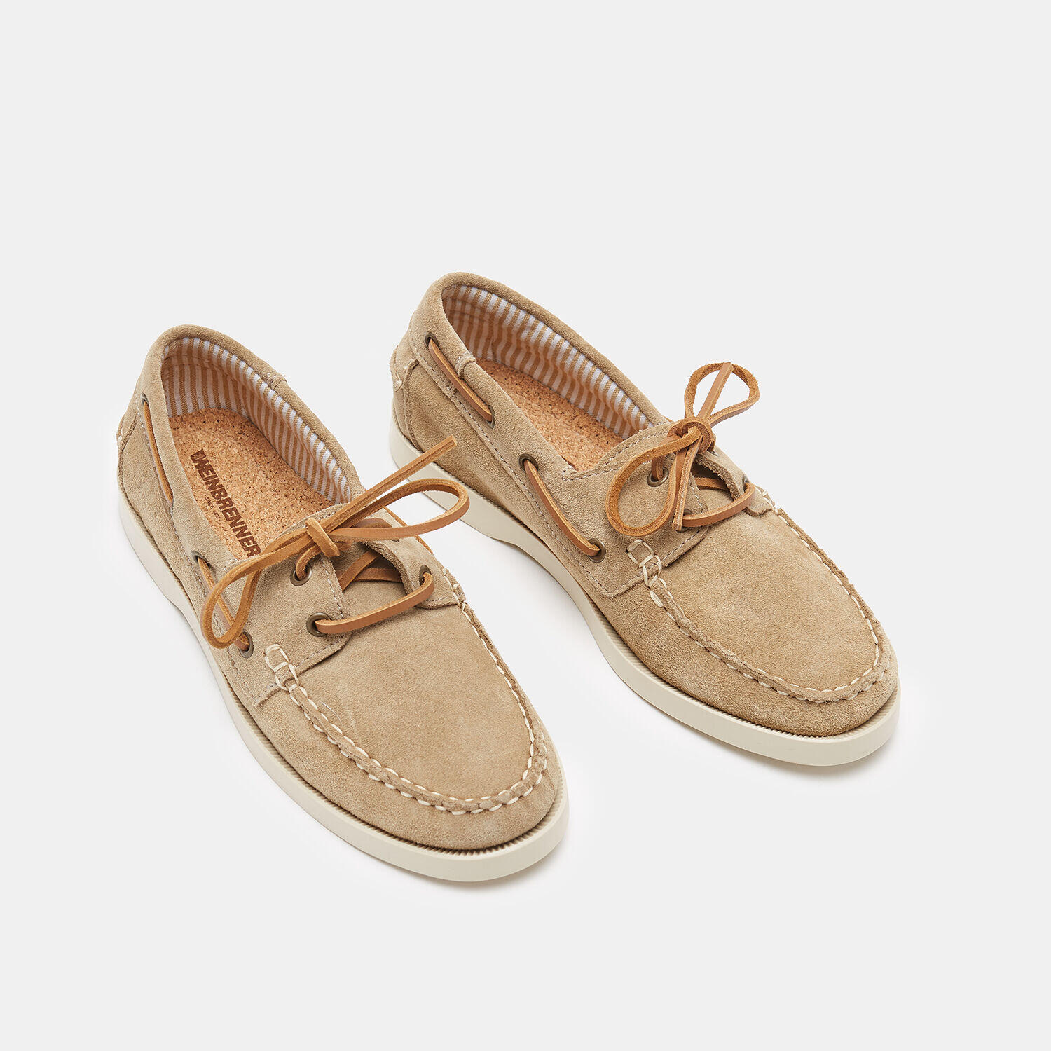 Mocassini da donna Weinbrenner in suede 2/6