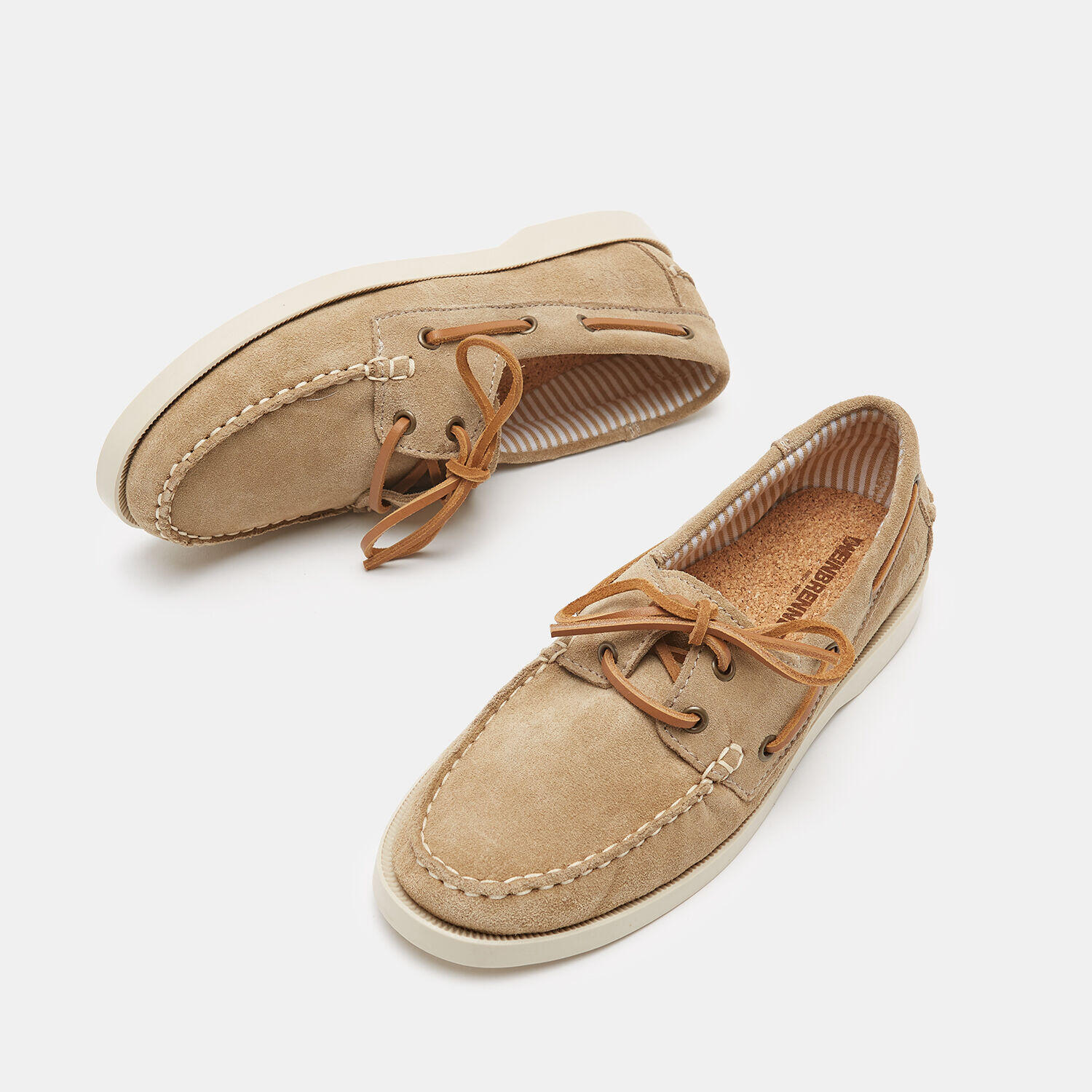Mocassini da donna Weinbrenner in suede 6/6