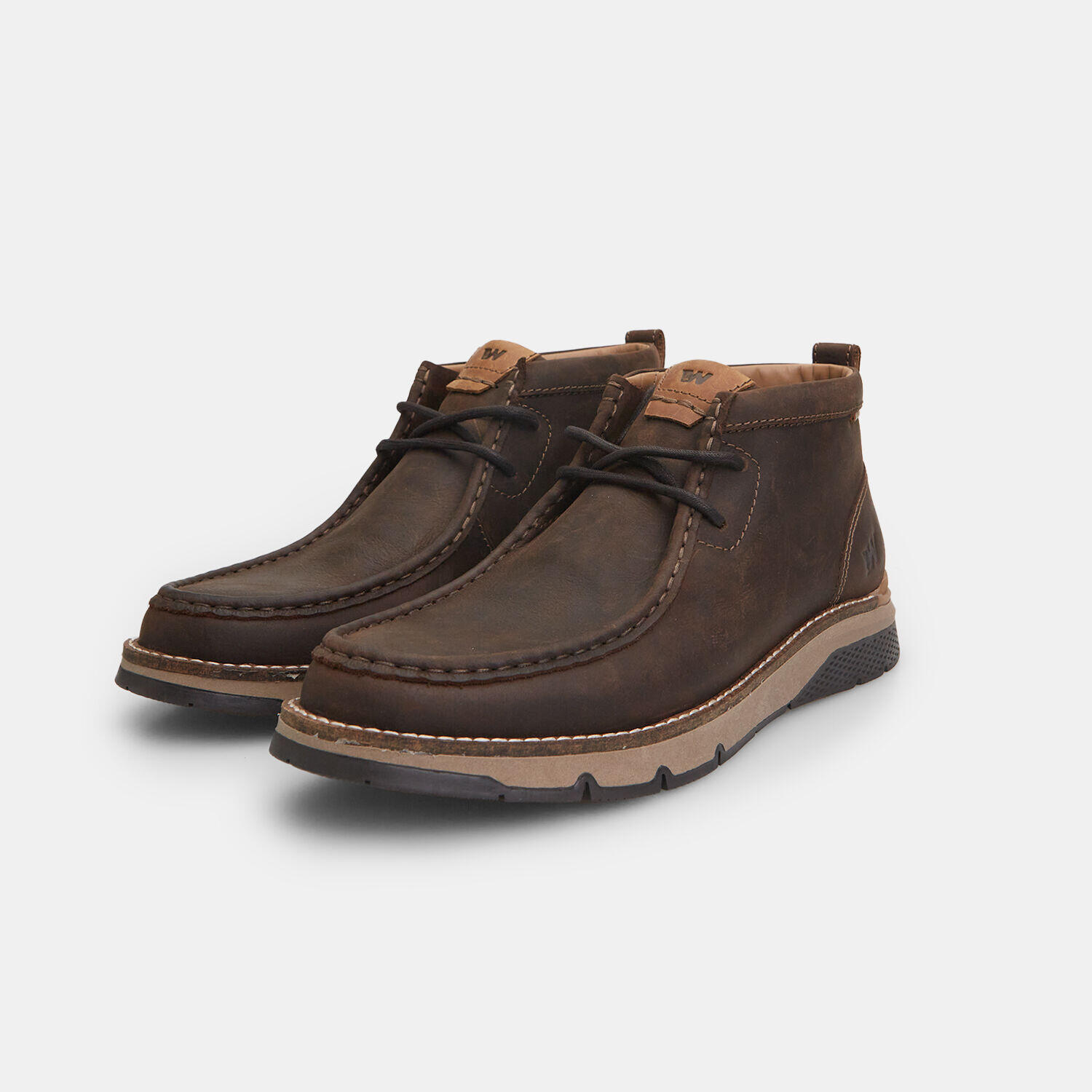 Chaussure montante en cuir pour homme Weinbrenner 2/5