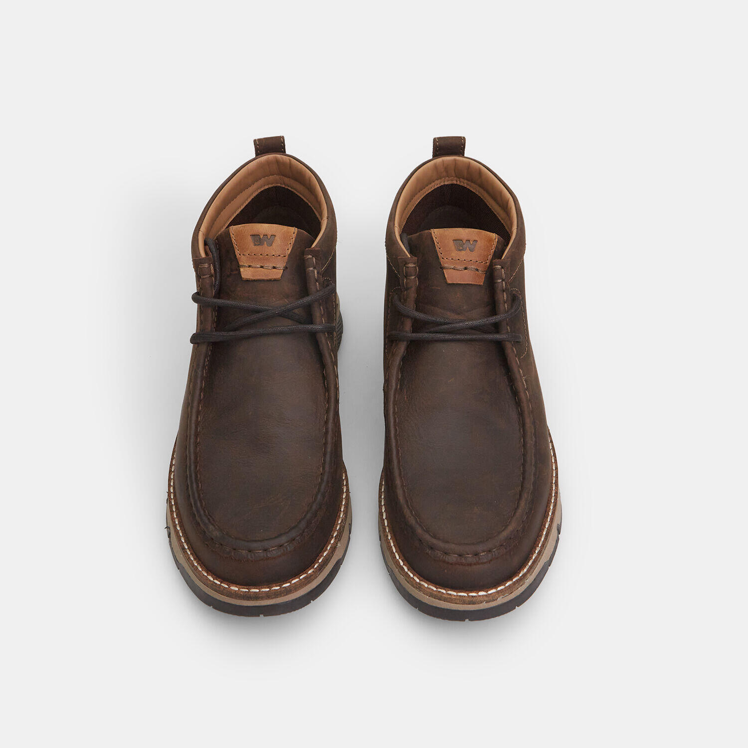 Chaussure montante en cuir pour homme Weinbrenner 4/5