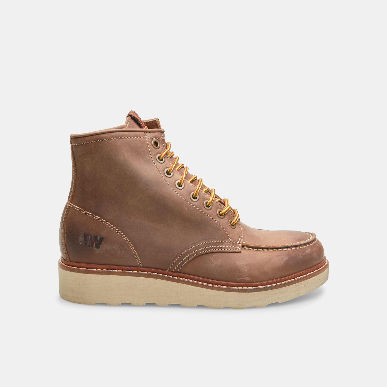 Weinbrenner - Bottillons En Cuir Pour Homme Avec Semelle Contrastée - Bottes - Marron - Decathlon