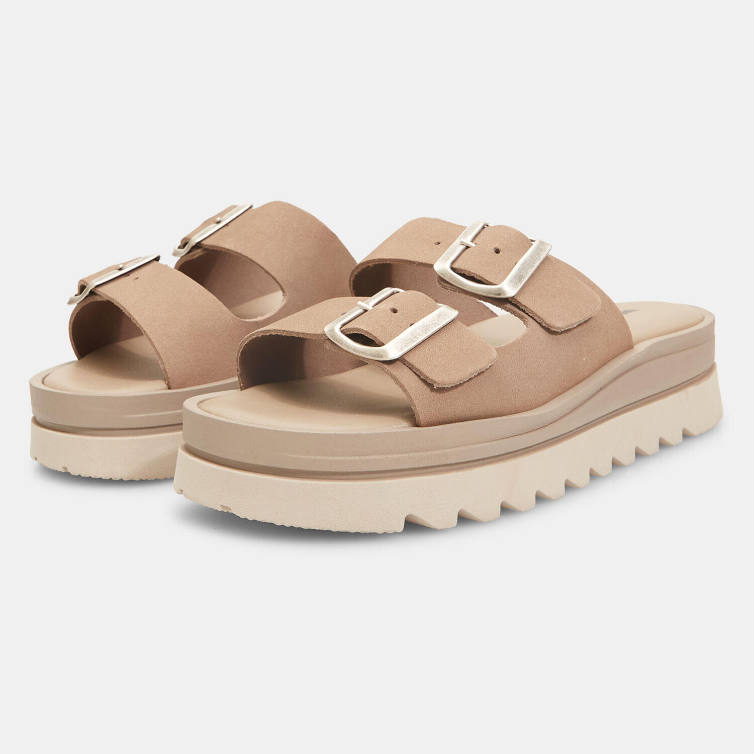 Mules pour femme Weinbrenner en cuir avec semelle crantée 2/5