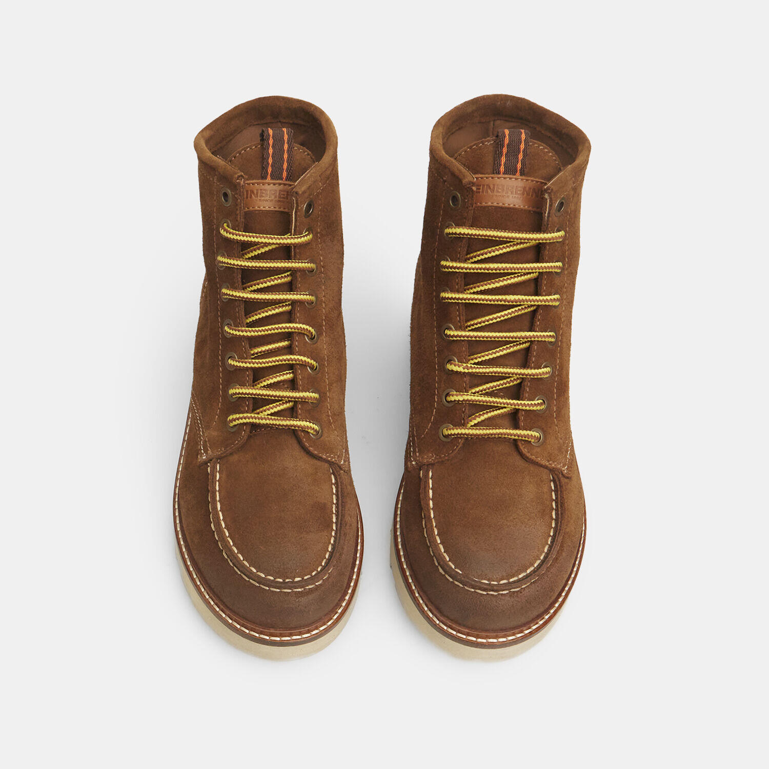 Bottines pour homme Weinbrenner en cuir velours 4/6