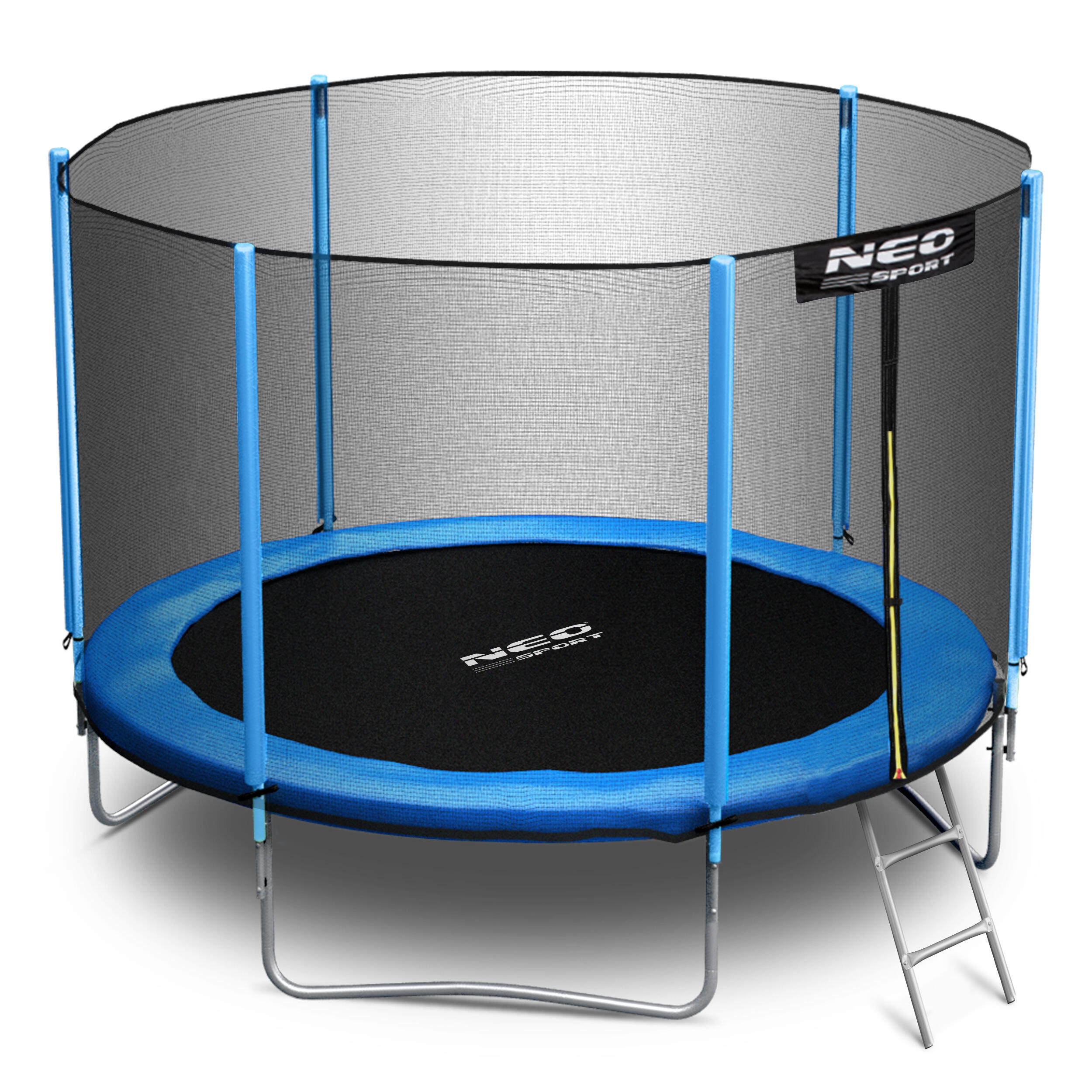 Trampolina ogrodowa Neo-Sport NS-10z181 z siatką zewnętrzną 10ft/312cm 2/7