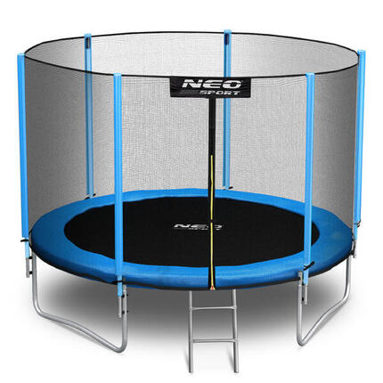 Trampolina ogrodowa Neo-Sport NS-10z181 z siatką zewnętrzną 10ft/312cm
