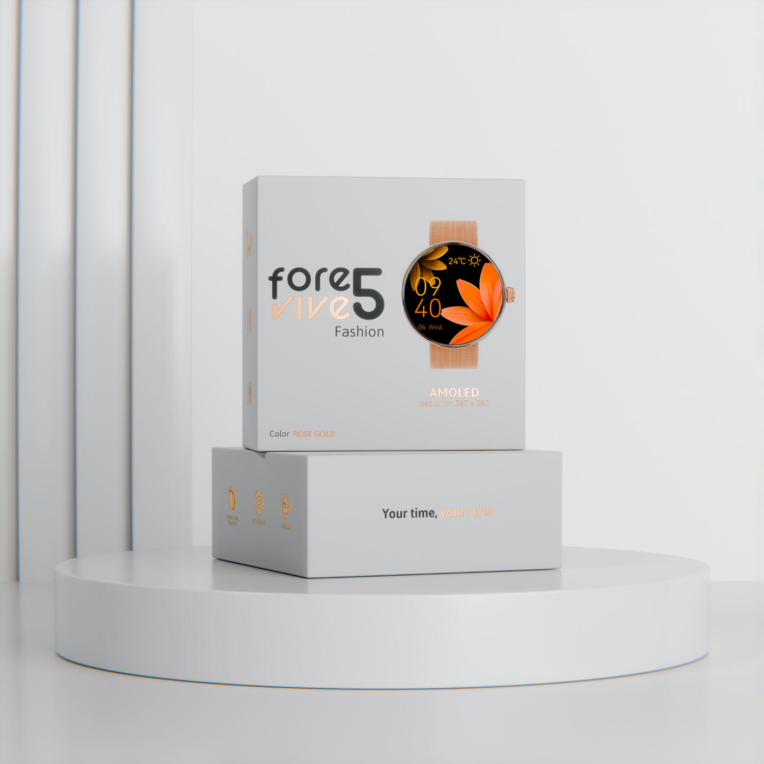 Forevive 5 SB-365 Sport-Smartwatch für Erwachsene 7/7