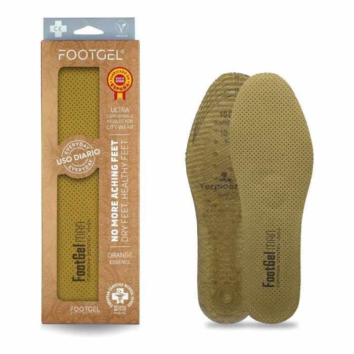 FOOTGEL FOOTGEL SOLETTA UNISEX URBANO BROWN