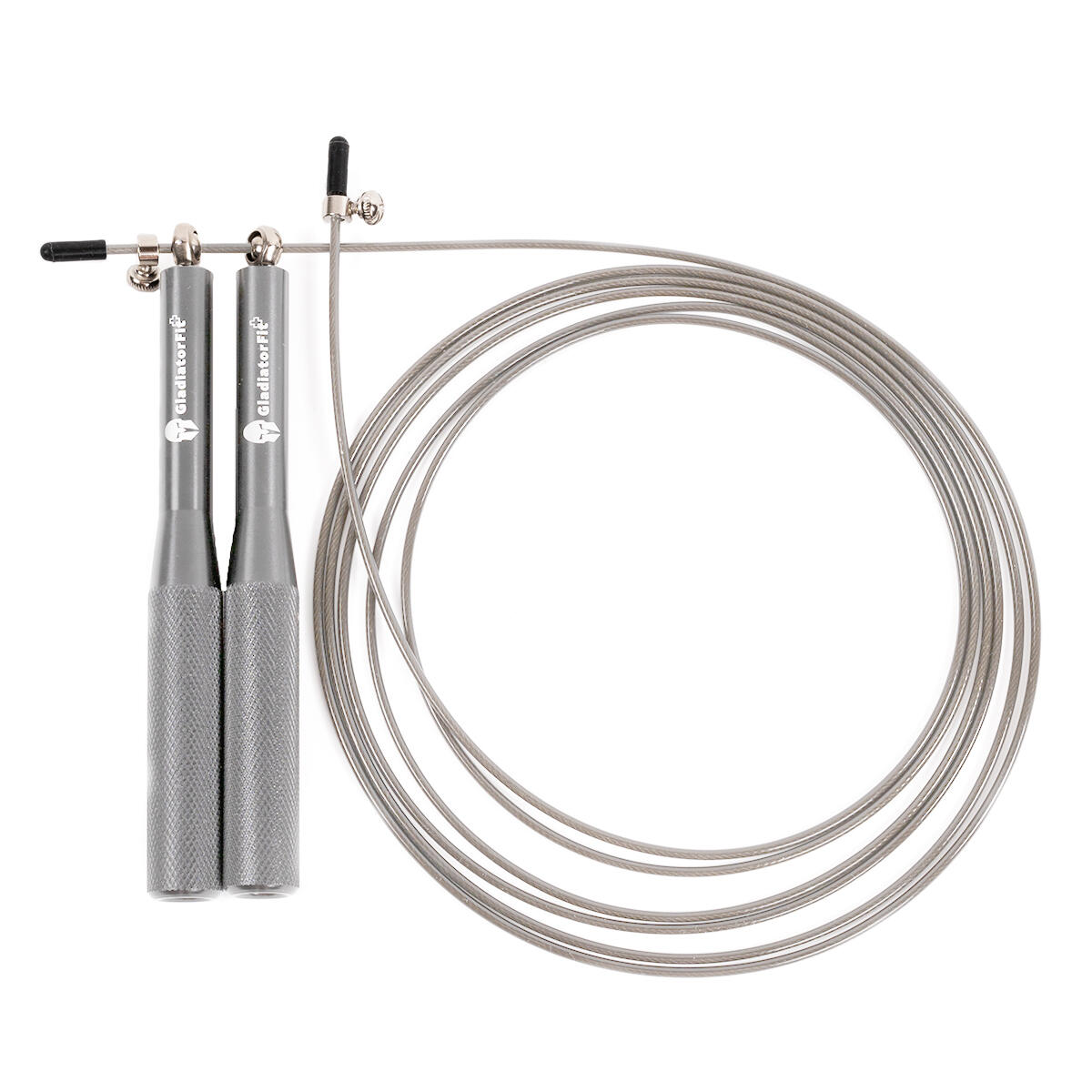 GLADIATORFIT Speed Rope" Corda per saltare in alluminio regolabile da 3 m + borsa