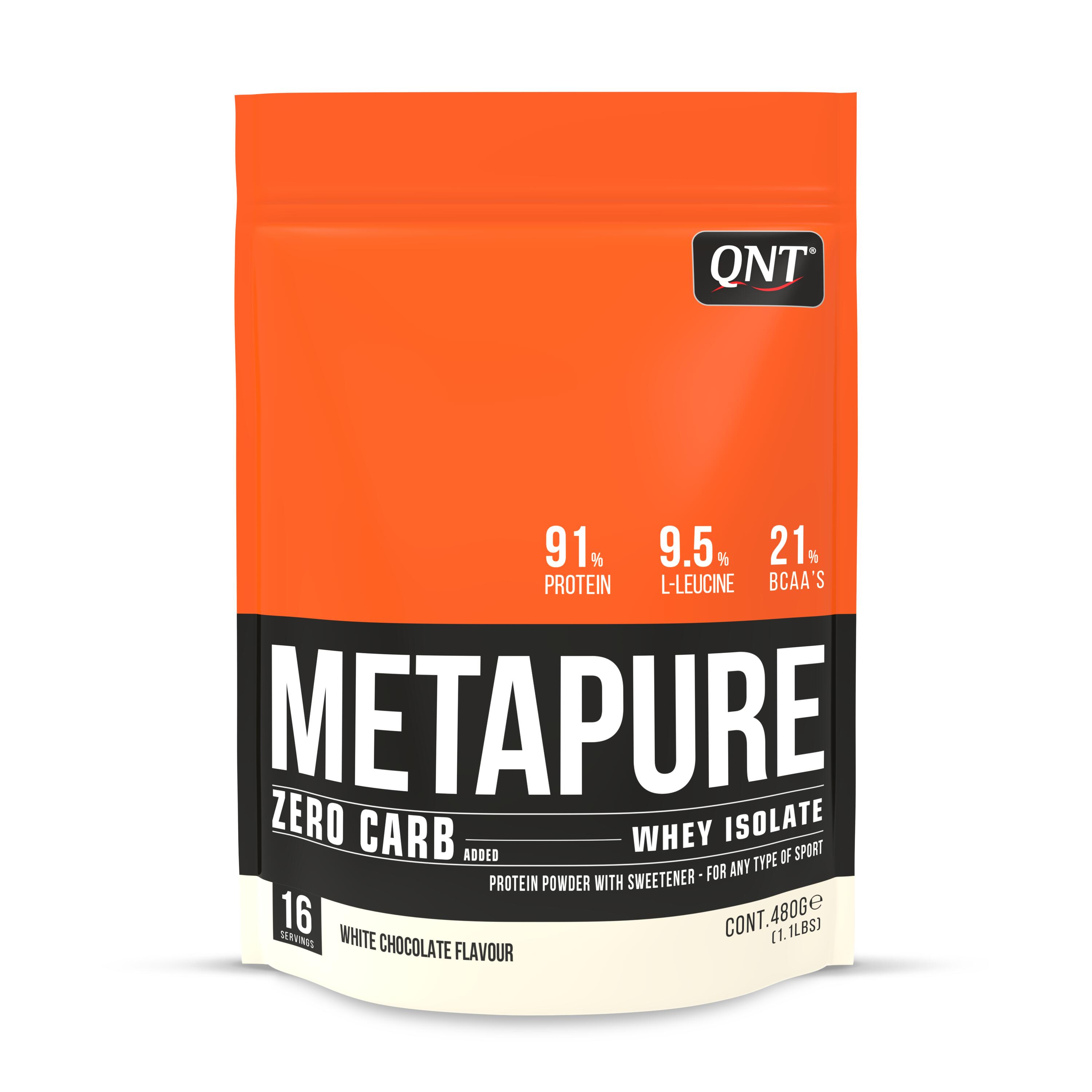 Metapure Zero Carb Whey Isolate 480g QNT 2/5