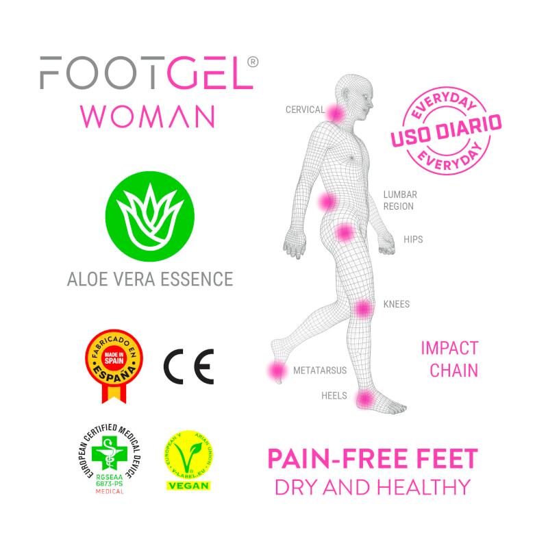 Vložky do bot FOOTGEL WALKING 4/5