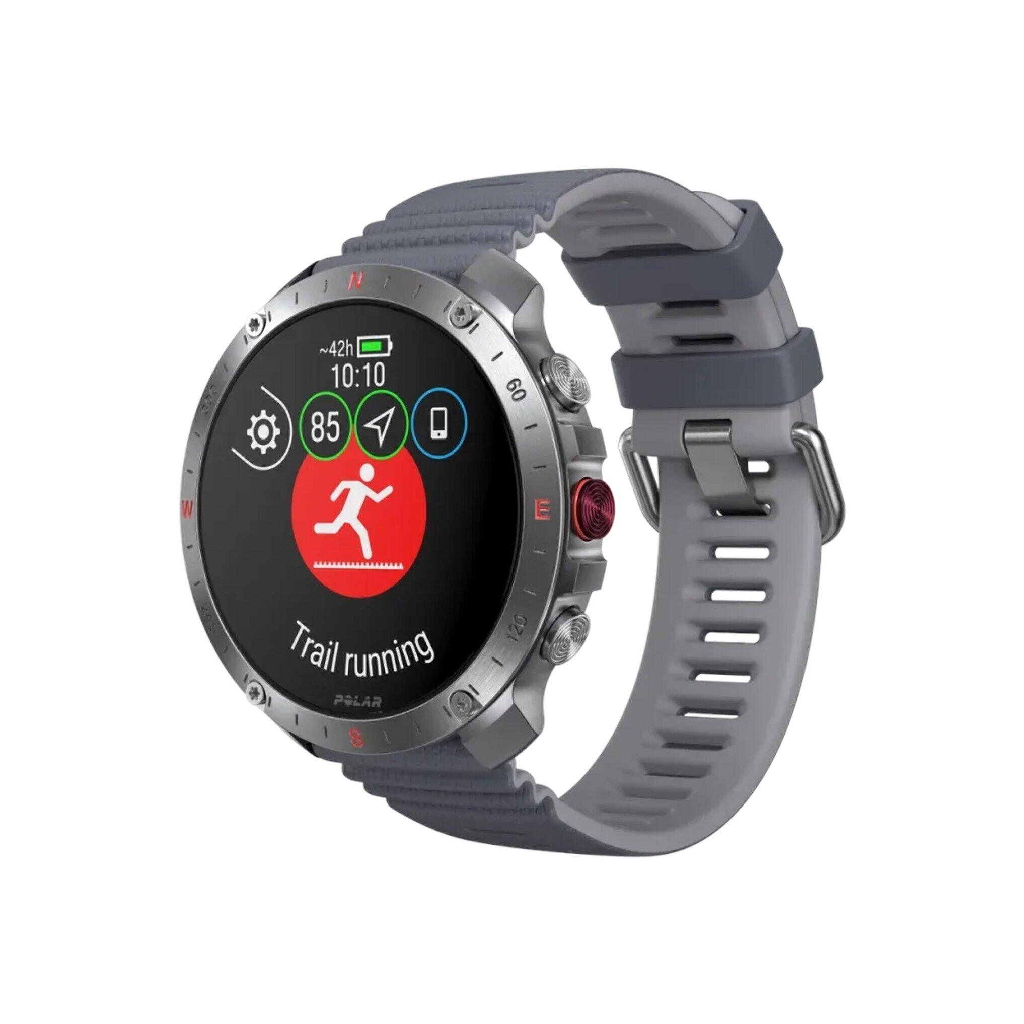 Premium Outdoor Mutlisport Watch - GPS, Maps, Barometer - Grit X2 Pro Grey