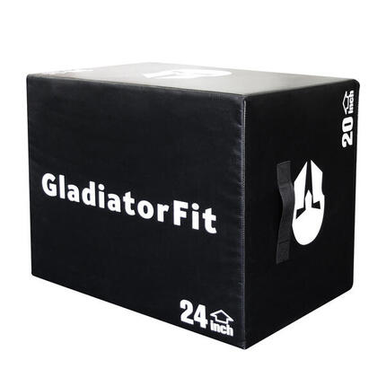 Plyobox de saut en mousse 3 en 1 GladiatorFit