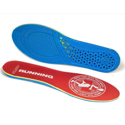 Inlegzolen running technical - eucalyptus geur - rood