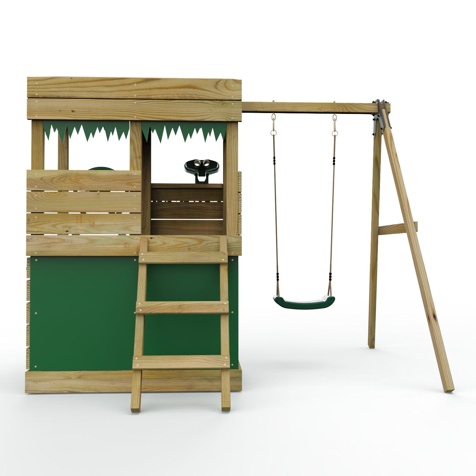 OutdoorToys Spielturm Braunbär 4/7