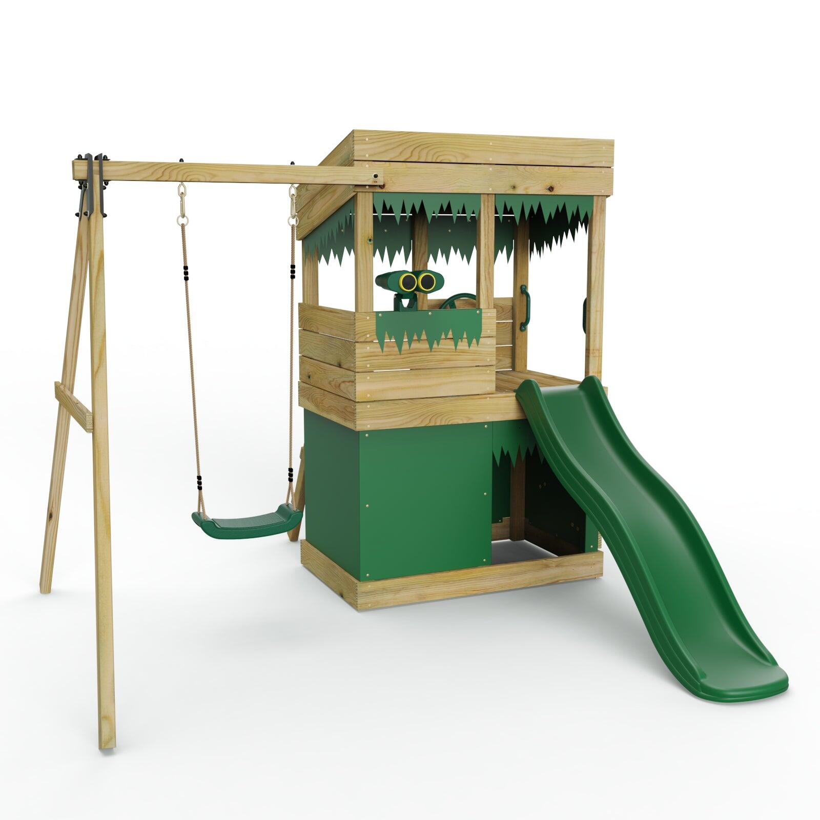 OutdoorToys Spielturm Braunbär 5/7