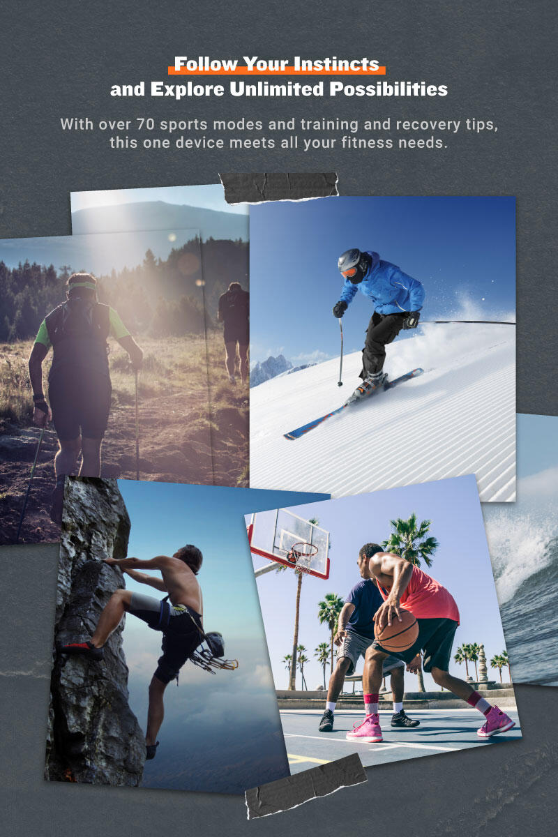 Ski Tracking Garmin Instinct Ski Touring Garmin Forerunner 55