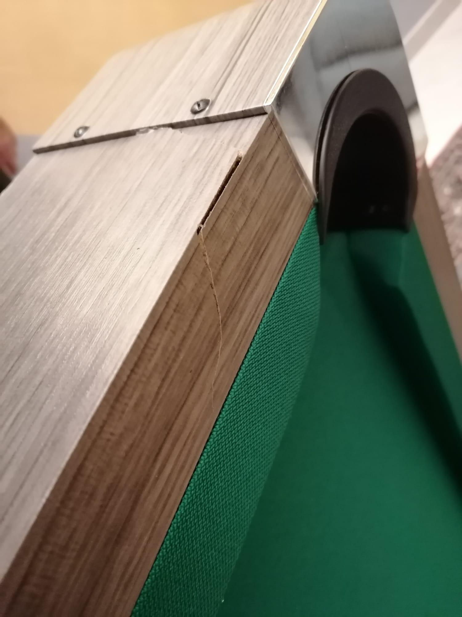 GARLANDO Tavolo Biliardo Chicago 4 rovere grigio Garlando