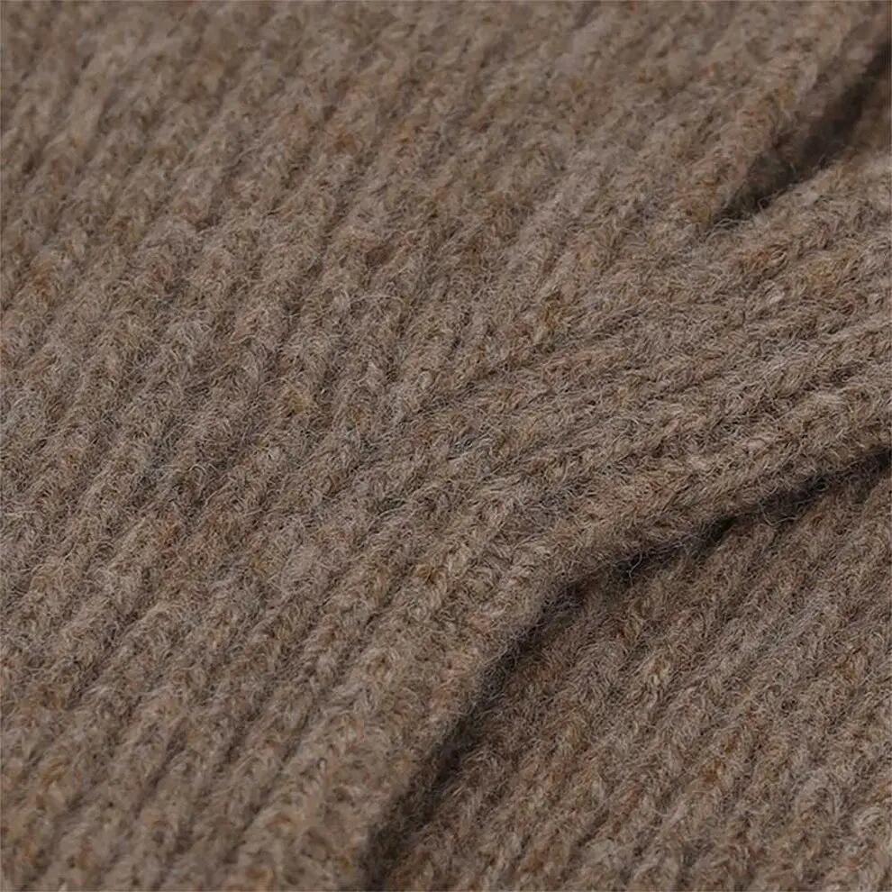 Długie rękawiczki bez palców damskie Fashion Dark Taupe 3/3
