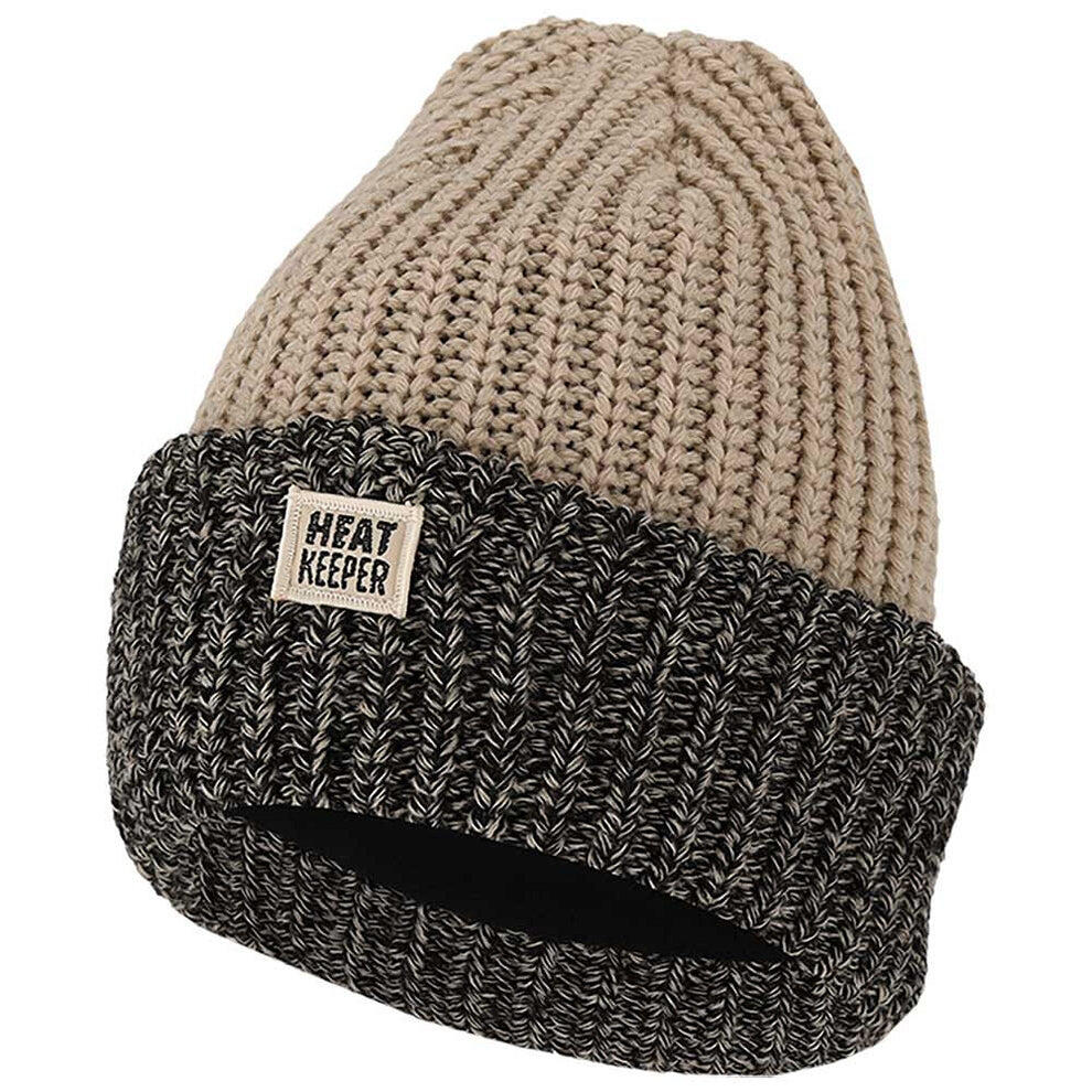 Heatkeeper - Bonnet thermique côtes pour hommes - 1 pièce 3/4