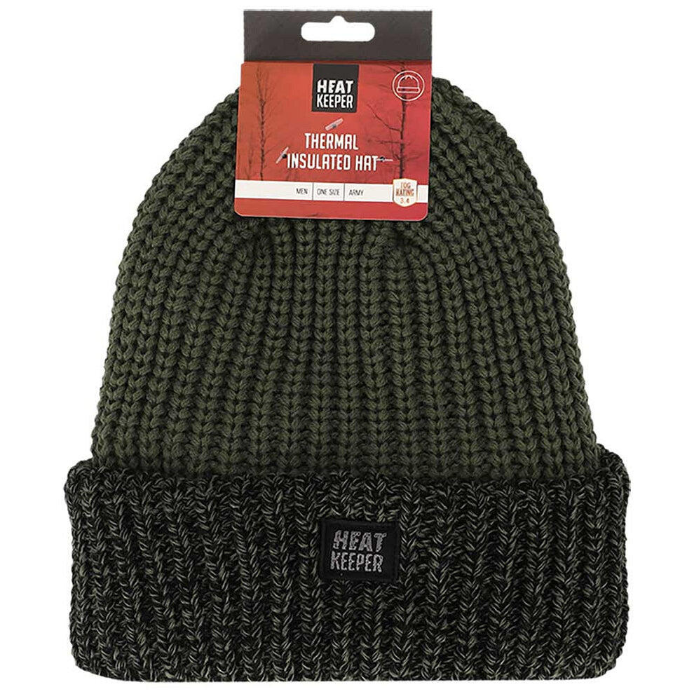 Heatkeeper - Bonnet thermique côtes pour hommes - 1 pièce 4/4