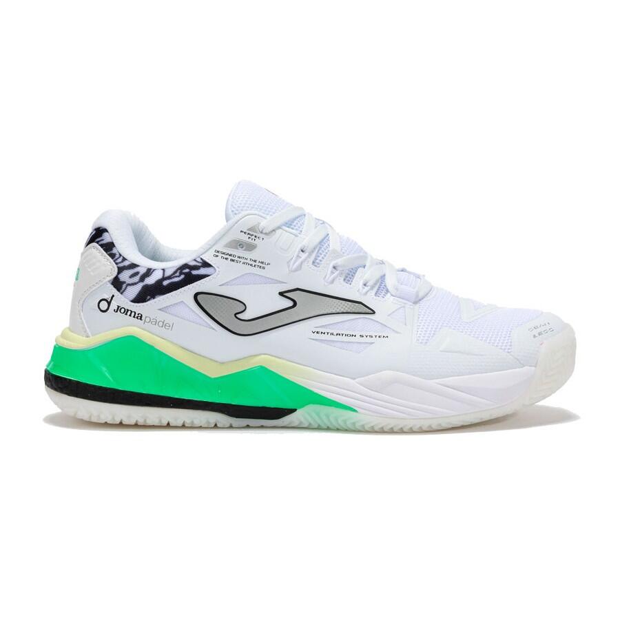 Scarpe Joma Gira Men 2502 Bianco/Verde 2025 3/5