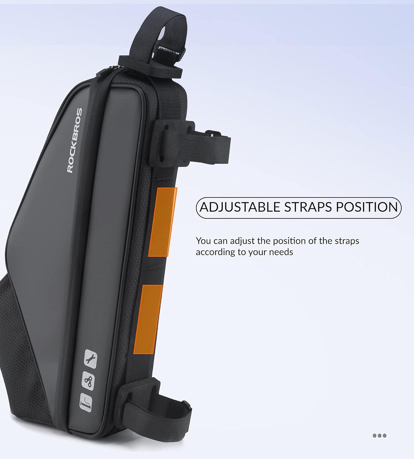 Bolsa de quadro de bicicleta impermeável 3L 6/7