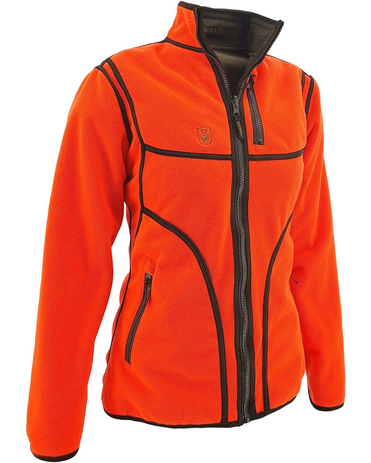 Damen Wendefleecejacke Heidi 3/4