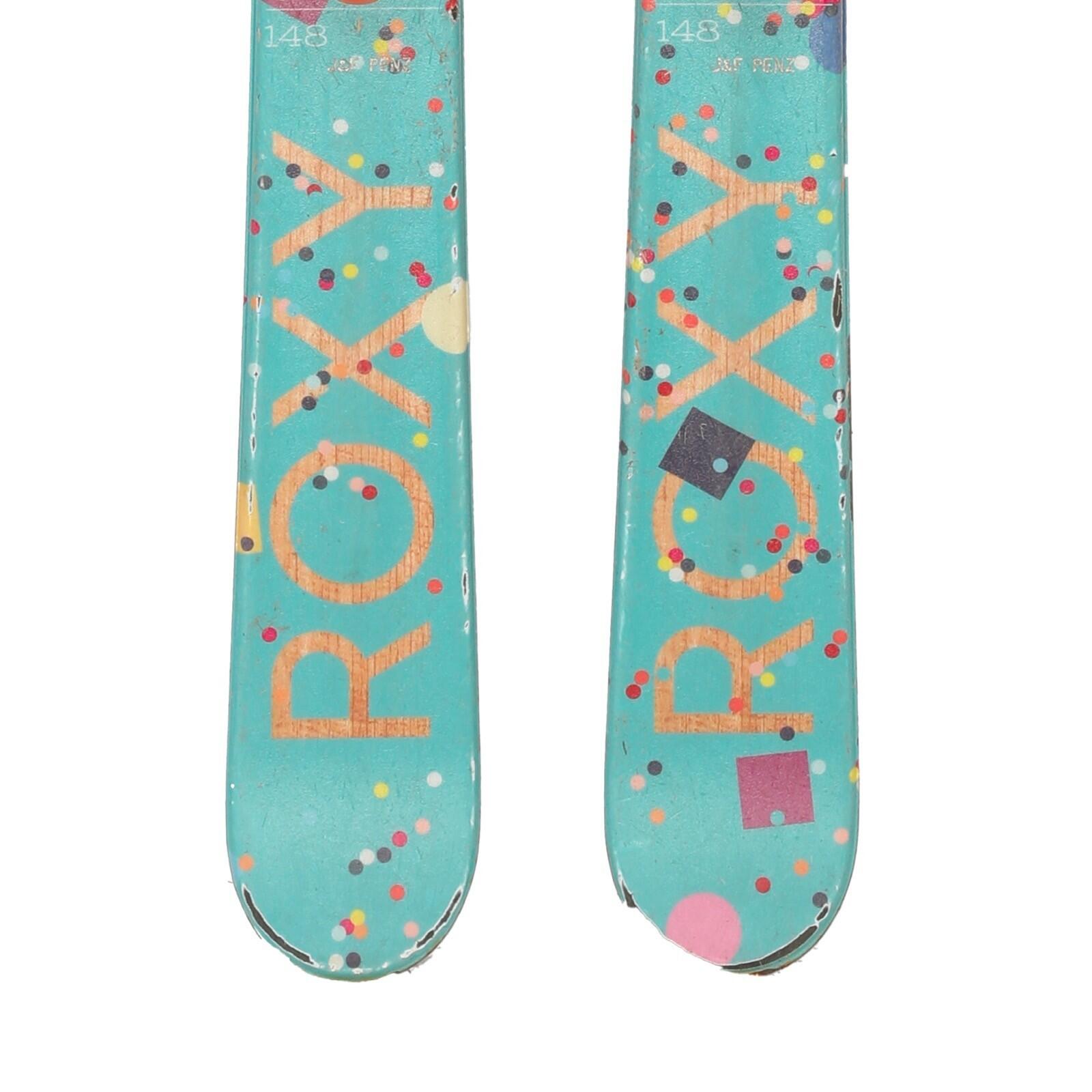 RECONDITIONNE - Ski Junior Roxy Bonbon + Fixations 4/4