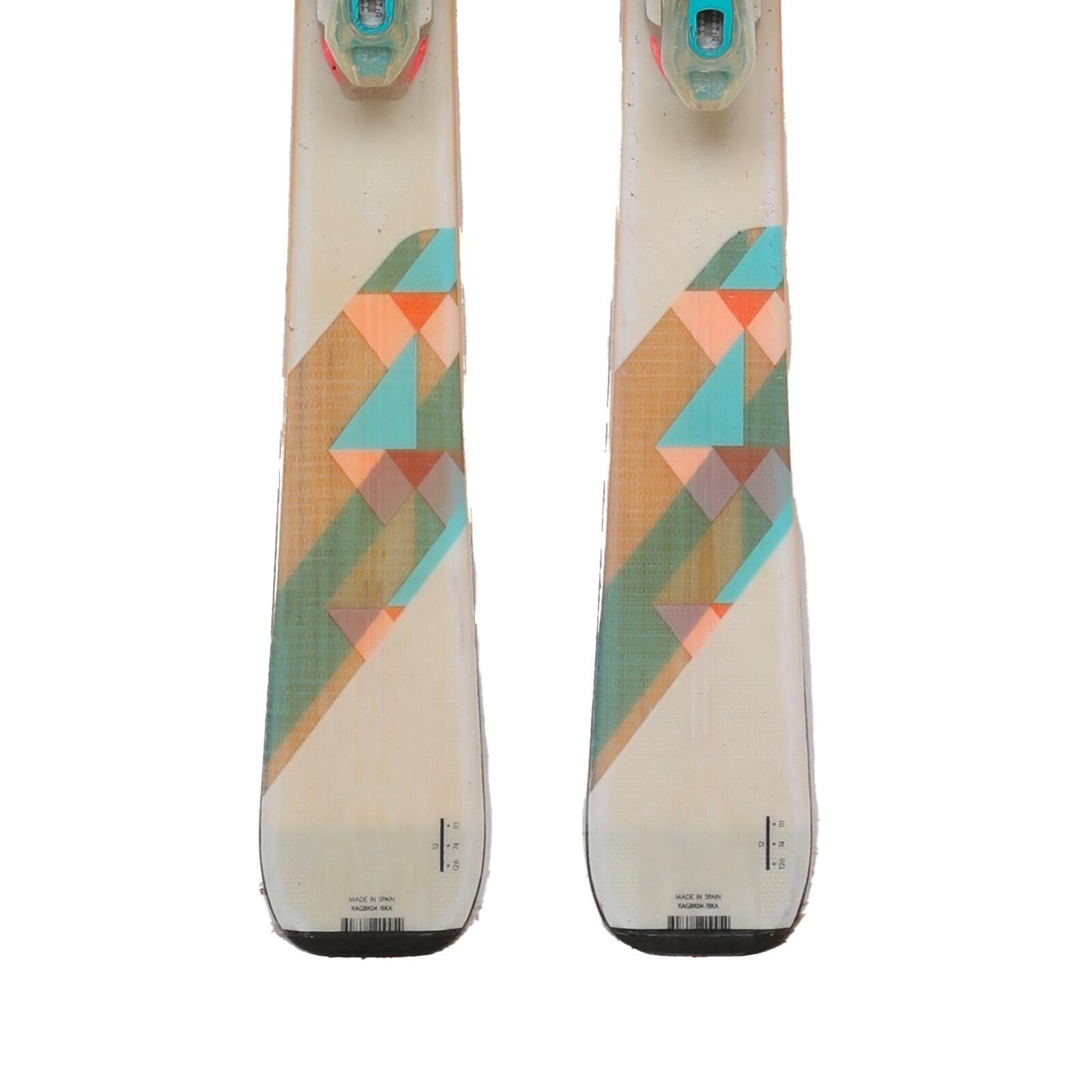 RECONDITIONNE - Ski Rossignol Famous 4 + Fixations 4/4