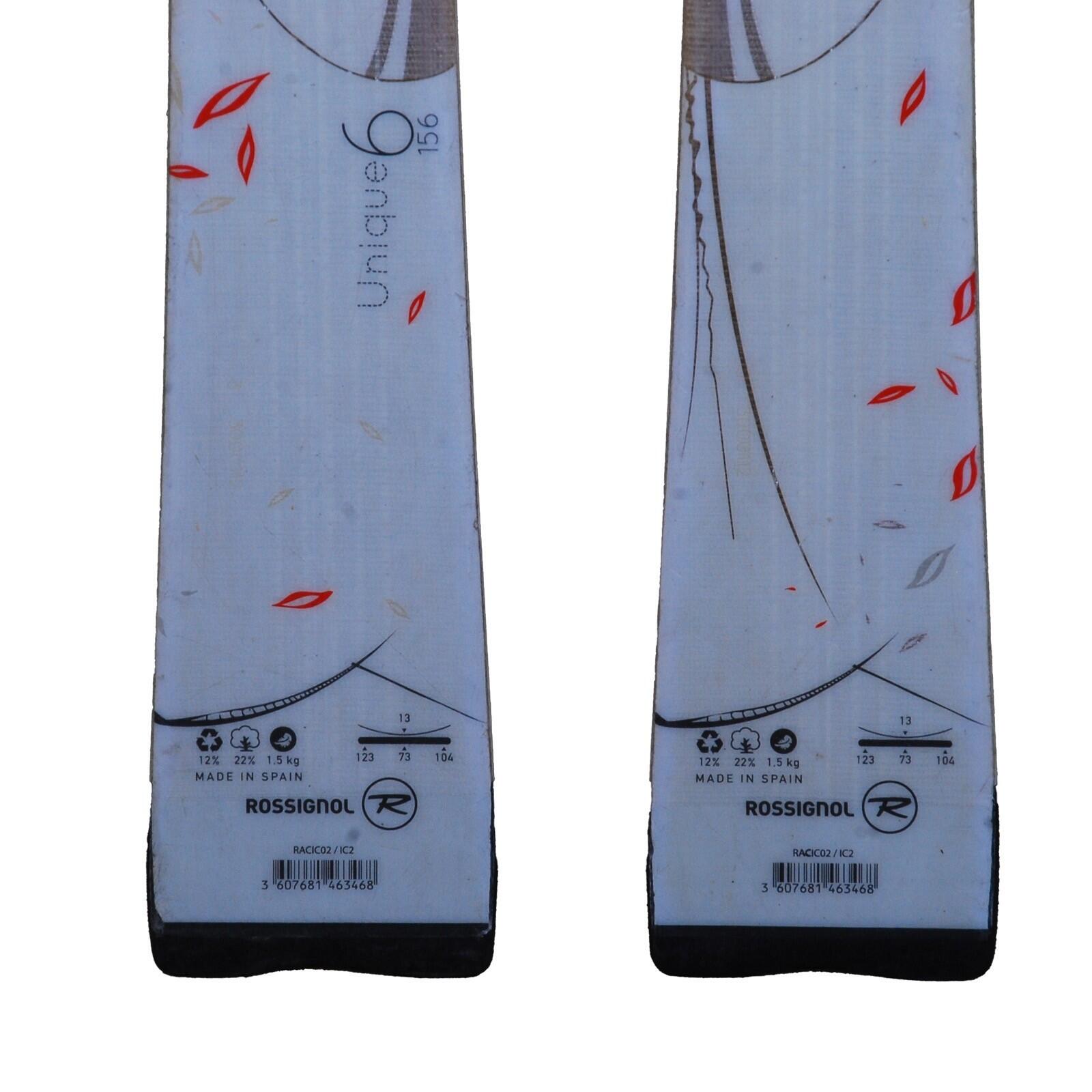 RECONDITIONNE - Ski Rossignol Unique 6 + Fixations 4/4