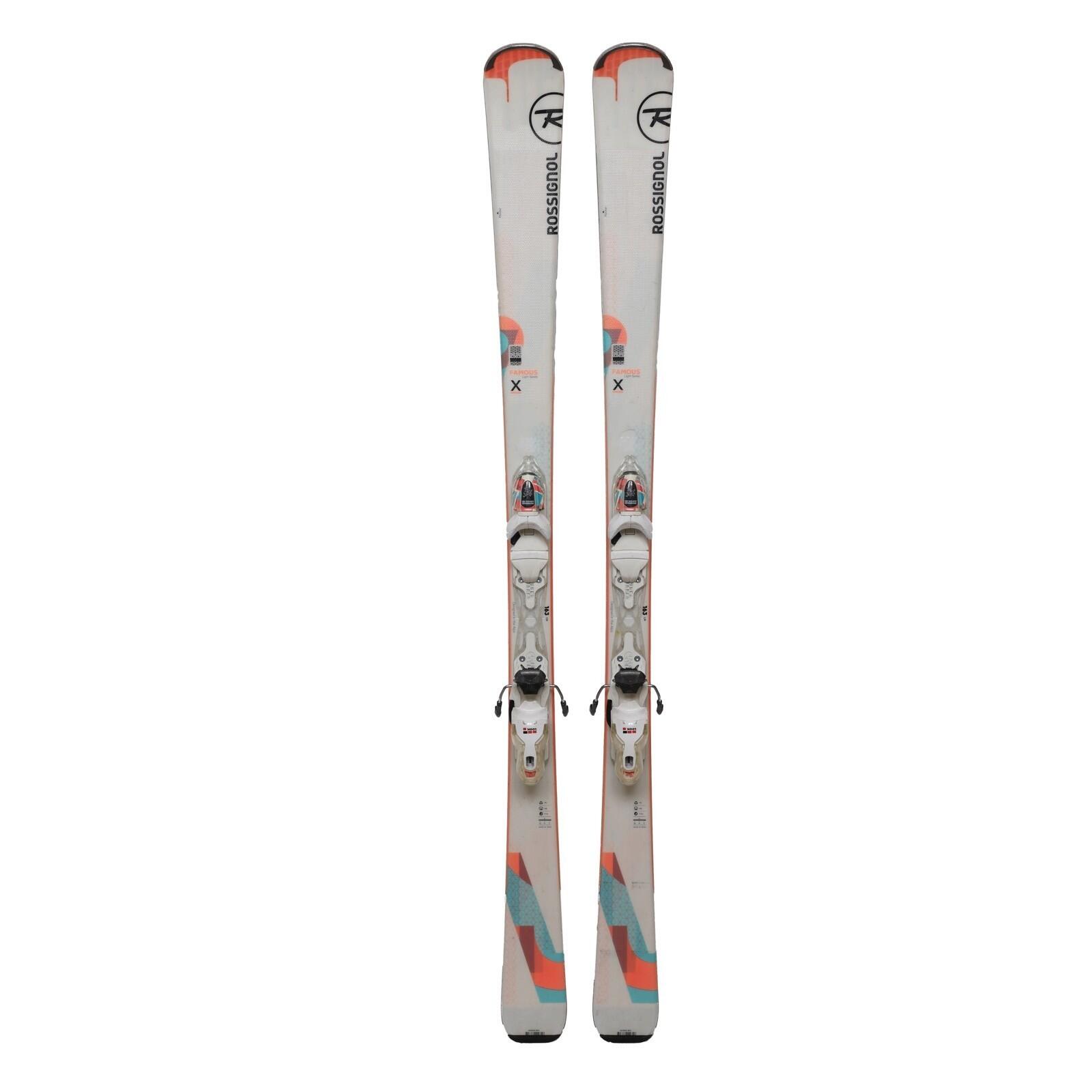 RECONDITIONNE - Ski Rossignol Famous X + Fixations 2/5