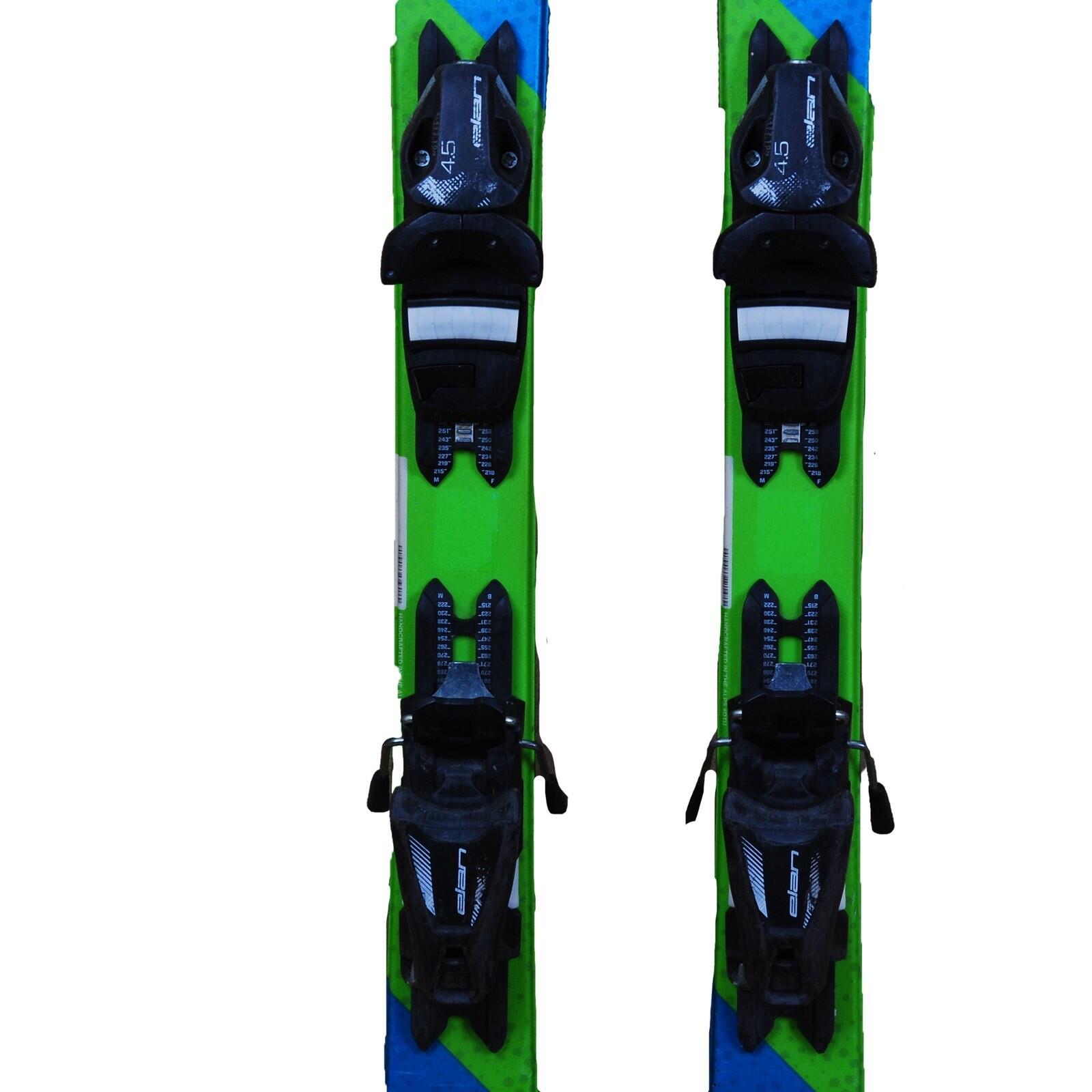 RECONDITIONNE - Ski Junior Elan Rcs Pro + Fixations 3/4