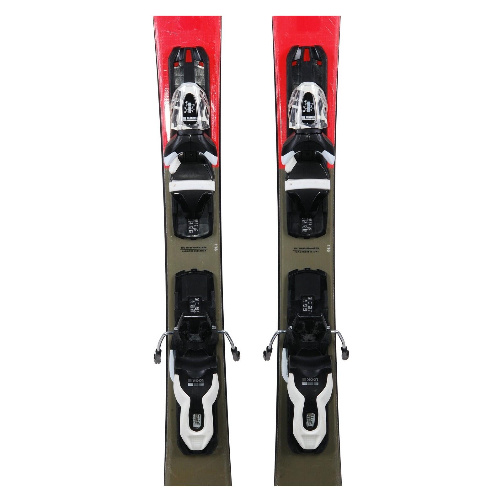 RECONDITIONNE - Mini Ski Rossignol Scratch Free Zb + Fixations 3/4