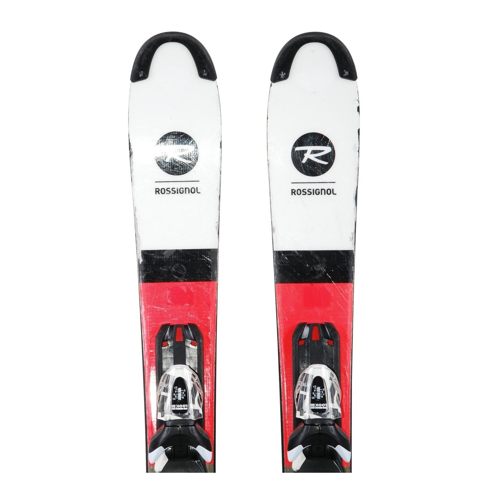 RECONDITIONNE - Mini Ski Rossignol Scratch Free Zb + Fixations 2/4