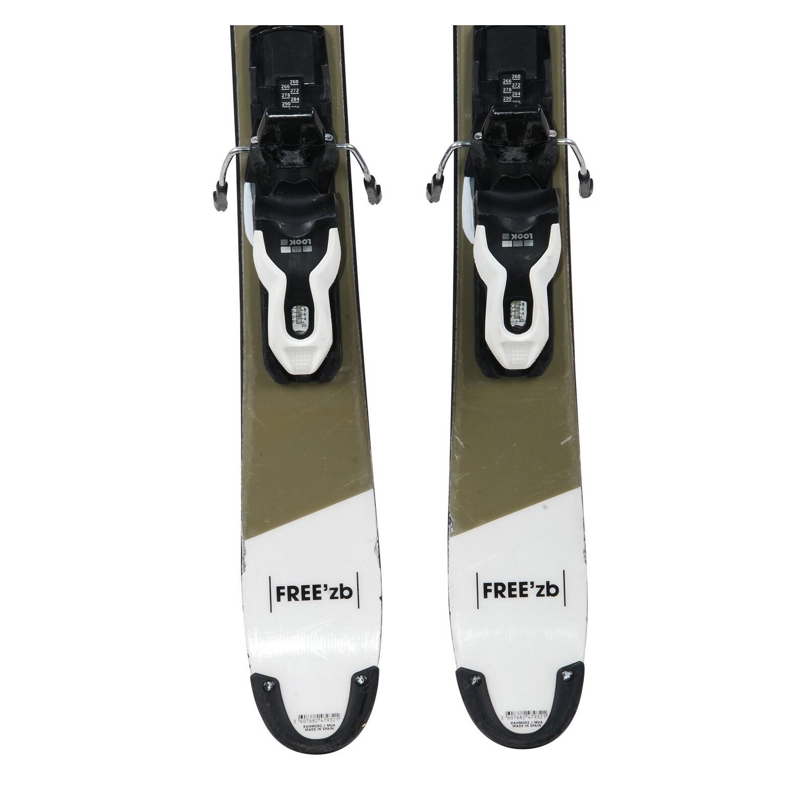 RECONDITIONNE - Mini Ski Rossignol Scratch Free Zb + Fixations 4/4