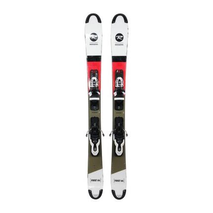 RECONDITIONNE - Mini Ski Rossignol Scratch Free Zb + Fixations