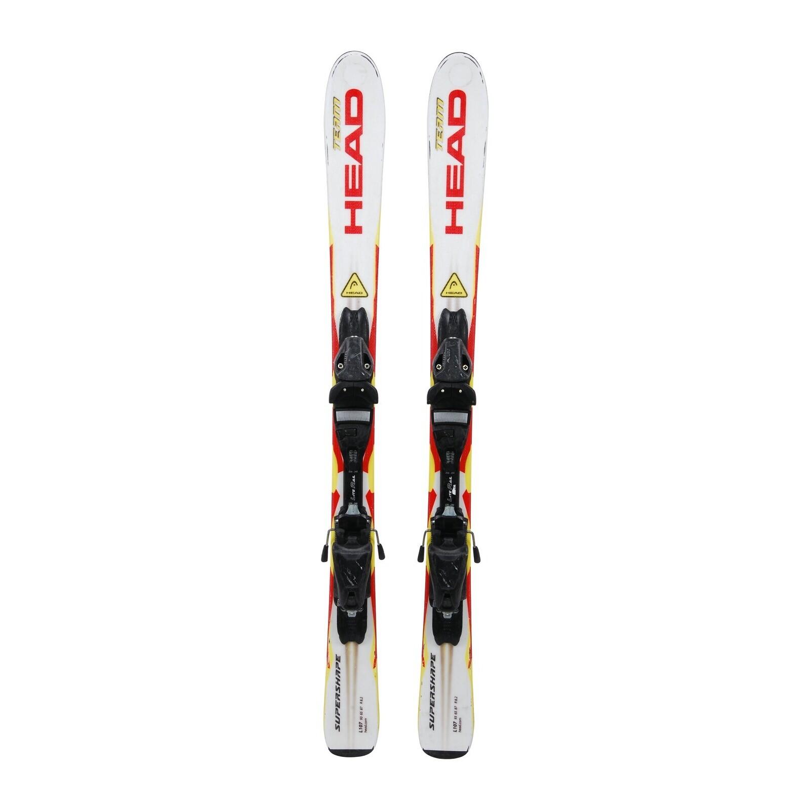 RECONDITIONNE - Ski Junior Head Team Supershape + Fixations 2/4