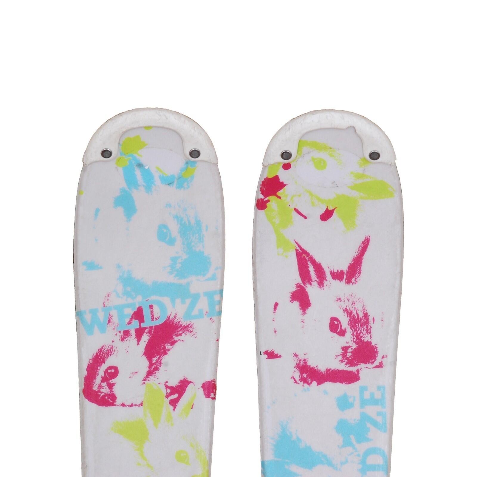 RECONDITIONNE - Ski Junior Wedze Starliner Miny + Fixations 2/4