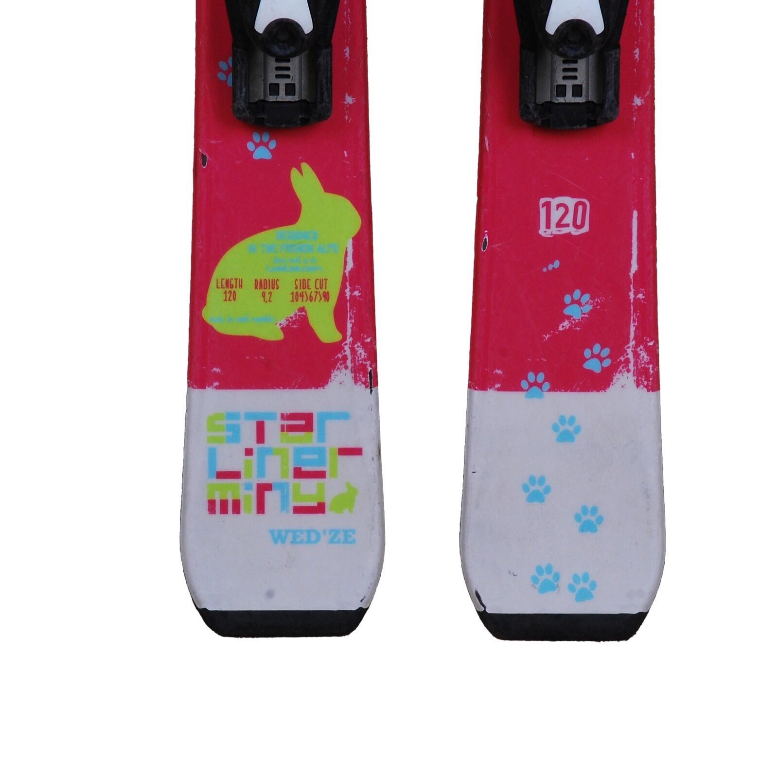 RECONDITIONNE - Ski Junior Wedze Starliner Miny + Fixations 4/4
