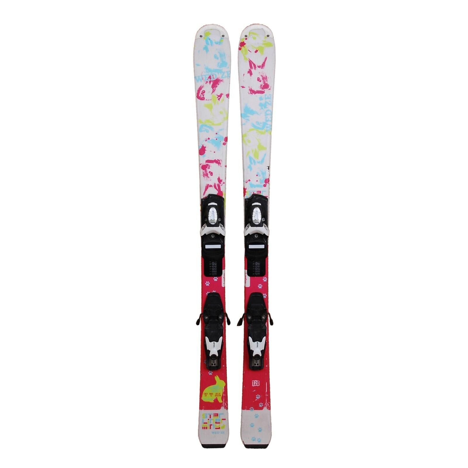 WEDZE RECONDITIONNE - Ski Junior Wedze Starliner Miny + Fixations