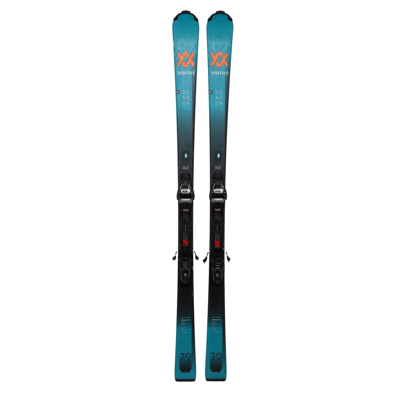 RECONDITIONNE - Ski Volkl Deacon 7.2 + Fixations - CORRECT 2/4