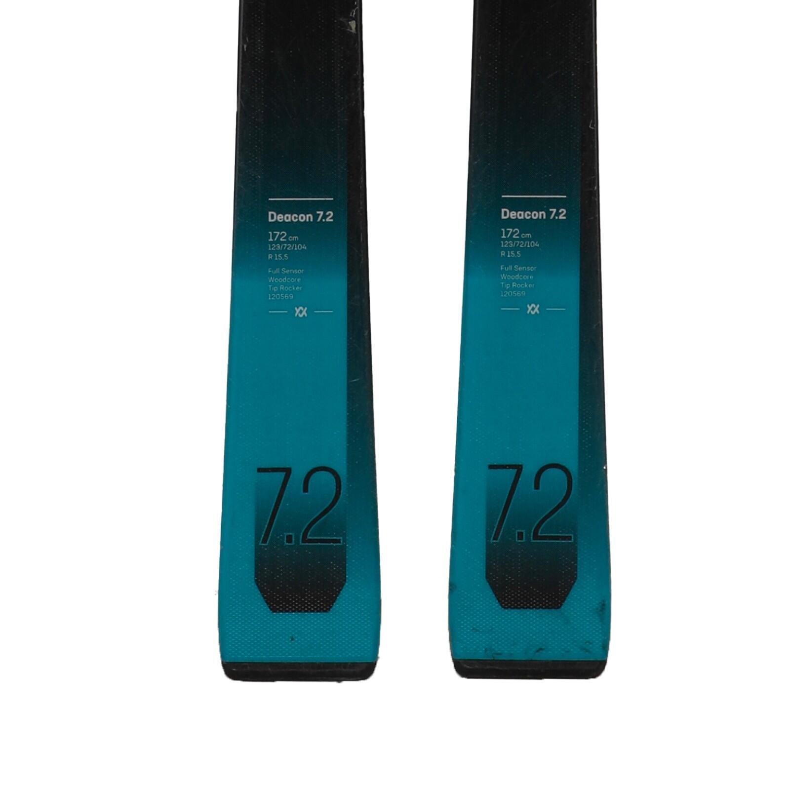 RECONDITIONNE - Ski Volkl Deacon 7.2 + Fixations - CORRECT 4/4