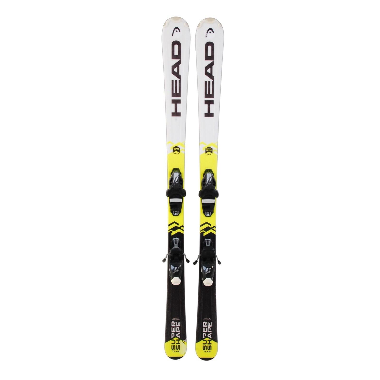 TWEEDEHANDS - Gebruikte Junior Head Team Supershape Era 2.0 Ski + - GOEDE 5/5