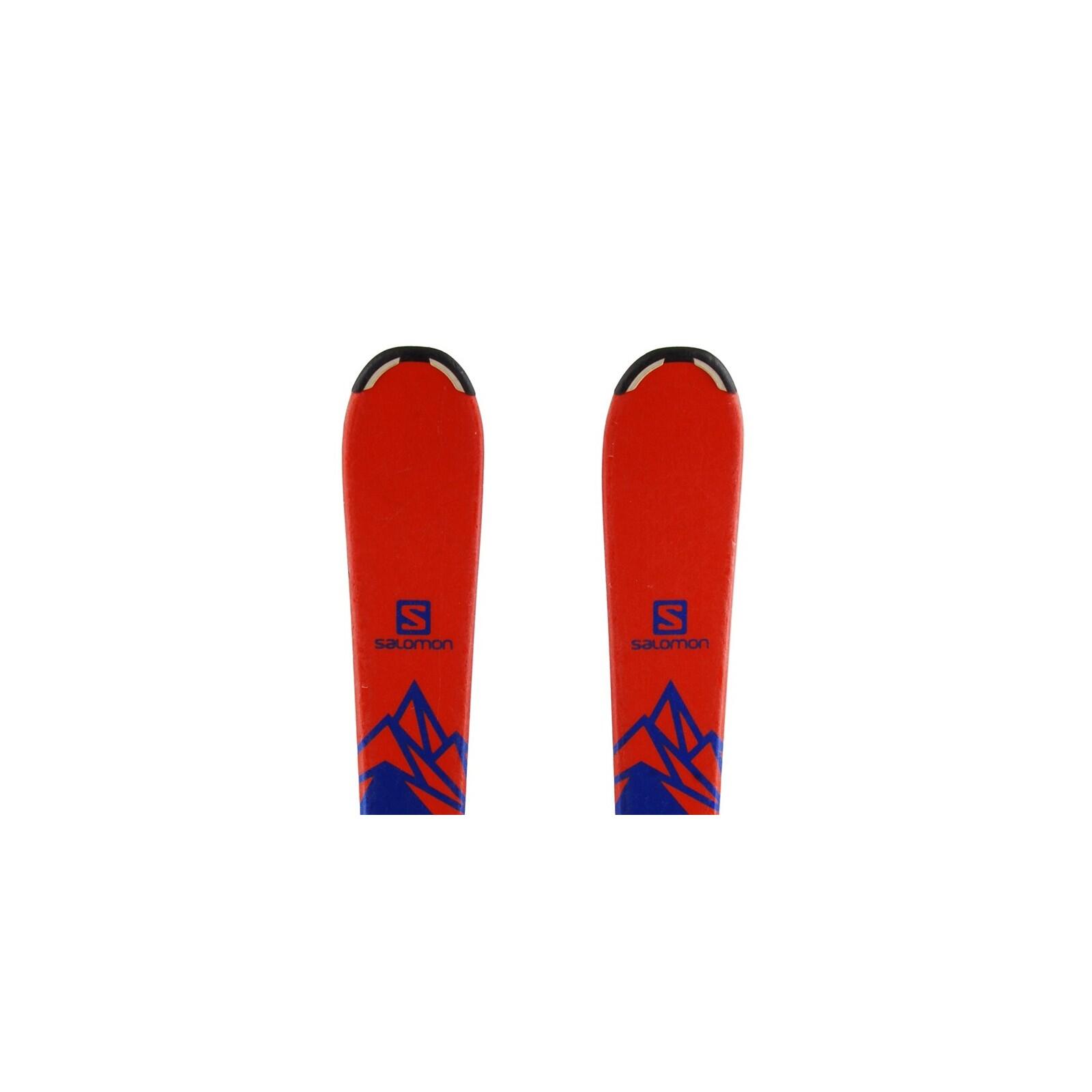 RECONDITIONNE - Ski Junior Salomon Qst Max Jr + Fixations 2/4