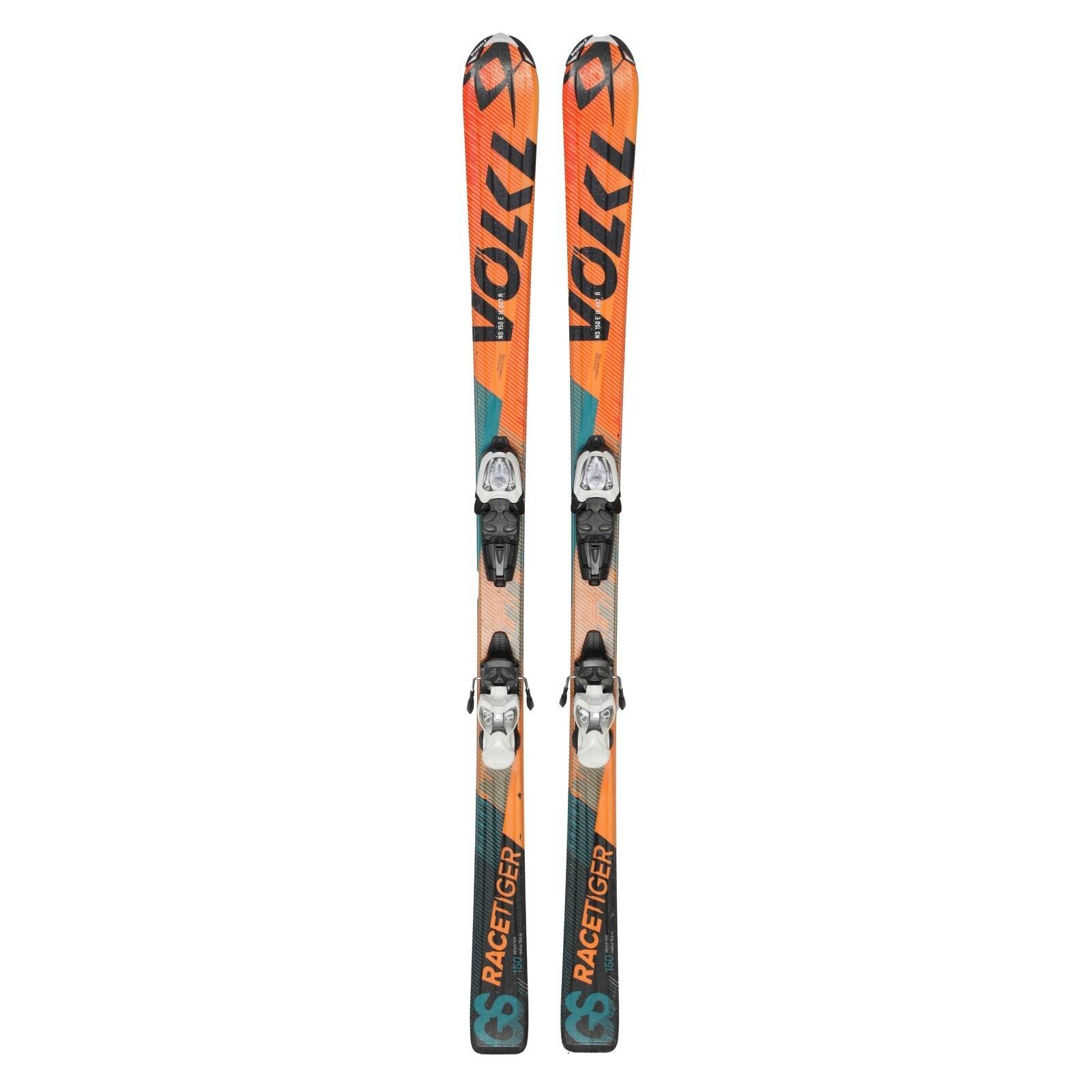 RECONDITIONNE - Ski Junior Volkl Racetiger Gs + Fixations 2/4